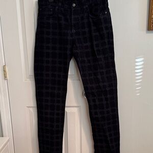 Men’s J Brand Plaid Jeans waist 33
